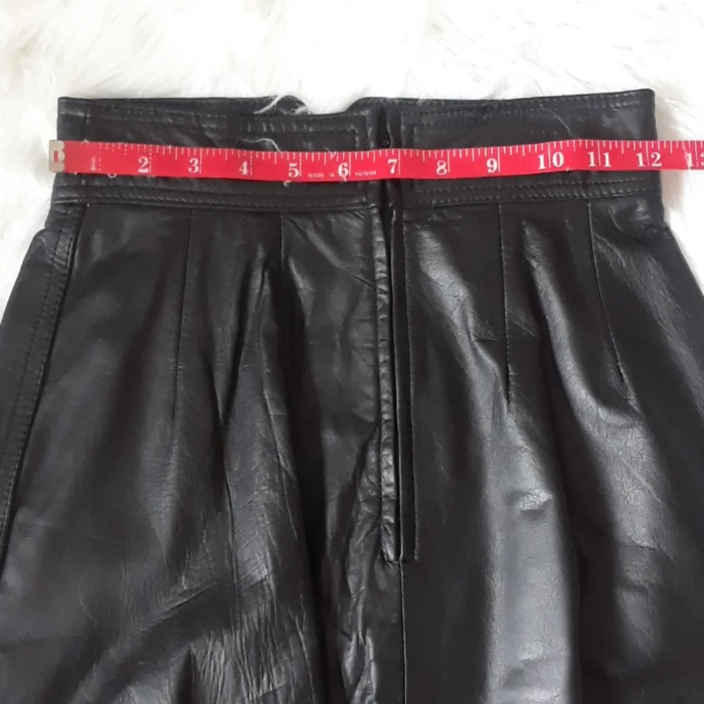 Berman's VINTAGE Leather Pencil Skirt